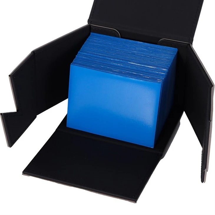 Leather Strong Magnet Card Deck Case