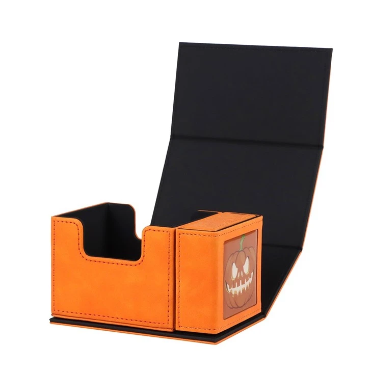 Leather PU Card Storage Box